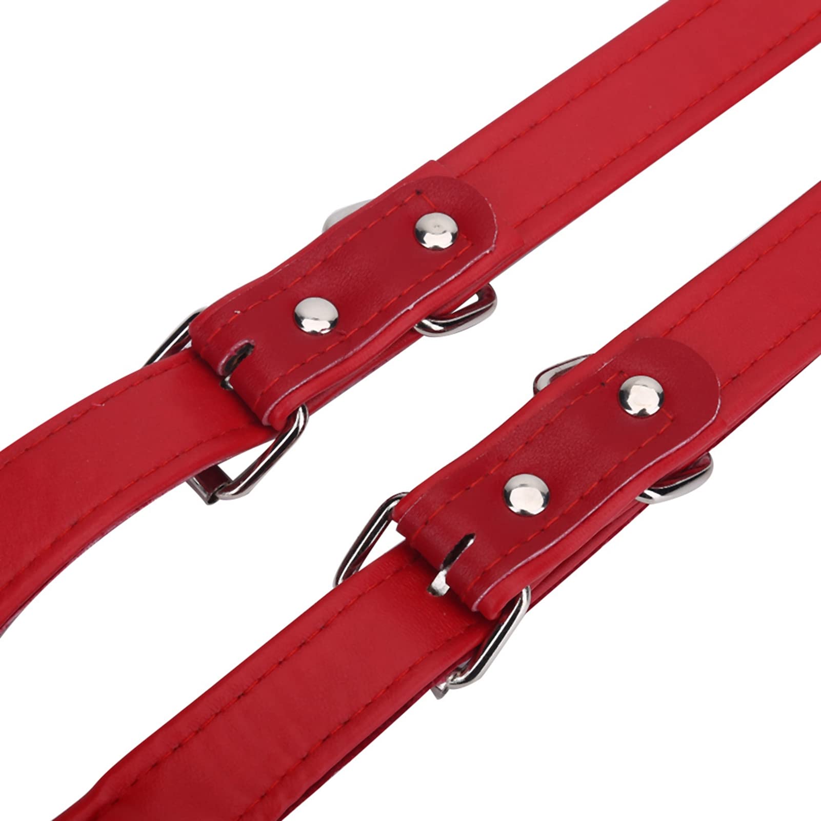 Arnés de Acordeón,Correas de Acordeón Ajustables de 83-110cm con Arnés de Hombro y Hebillas,para Músicos Profesionales y Amateur(Rojo)