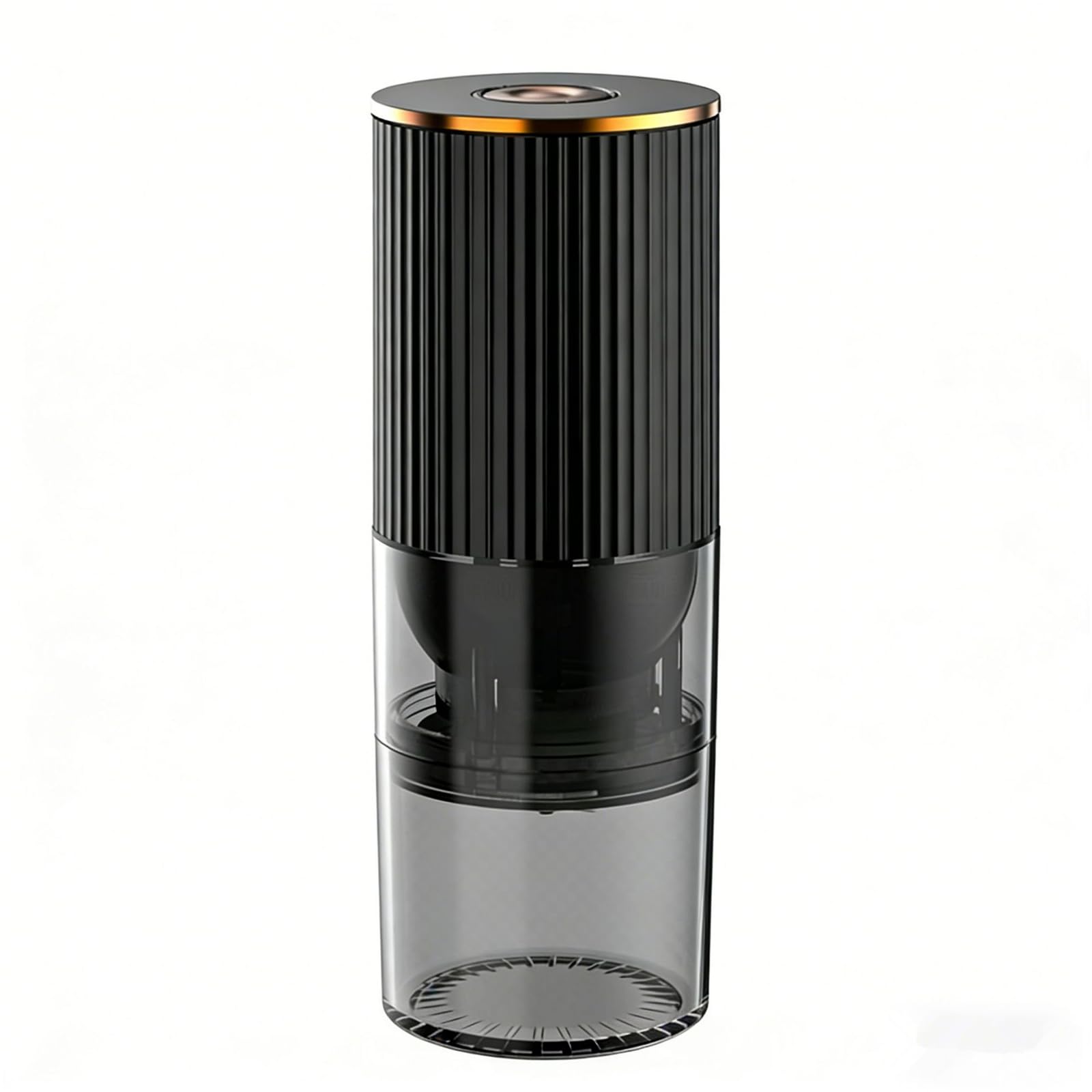 JSGHGDF Rechargeable Electric Coffee Grinder Pepper Salt Mill Adjustable Coarseness for Beans and Spices with Housing Electric Coffee Grinder