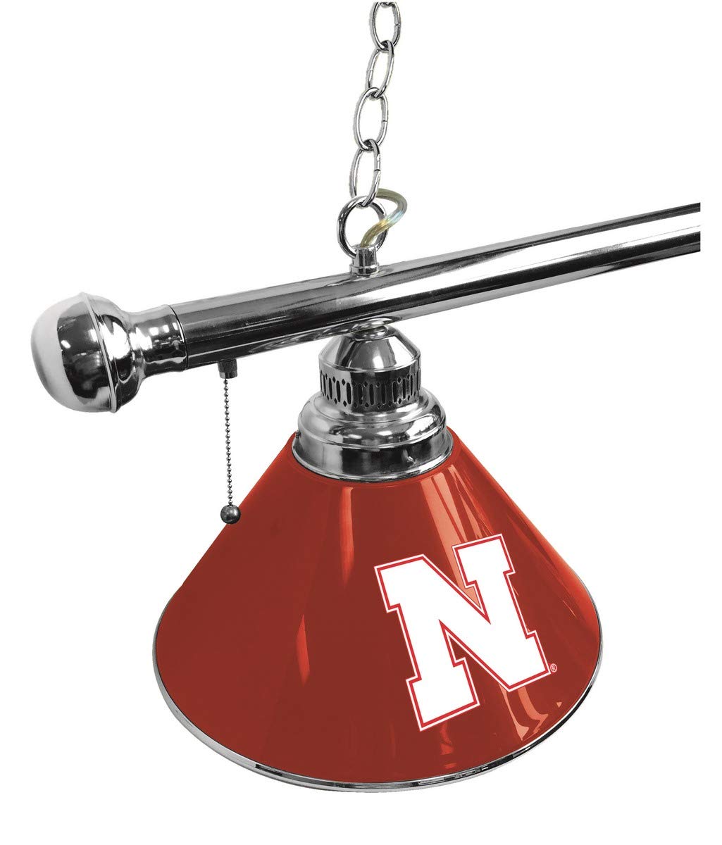 Holland Bar Stool Co. Nebraska 3 Shade Billiard Light with Chrome Fixture by The