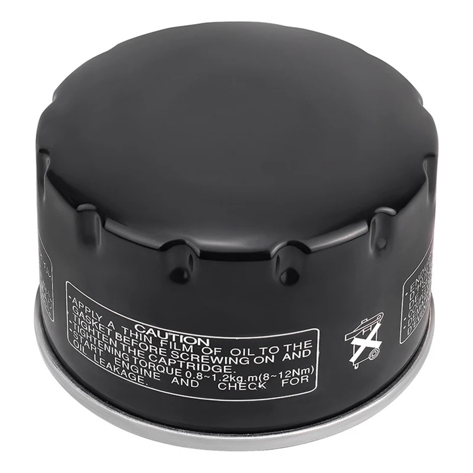 filtr oleju do motocykli Pasuje do BMW C600 SPORT 647 C650GT F650GS F700GS F750GS F800GS F800GT F800R F800S F800ST Środek do czyszczenia filtra siatki olejowej filtr oleju motocyklowego(6Pcs)