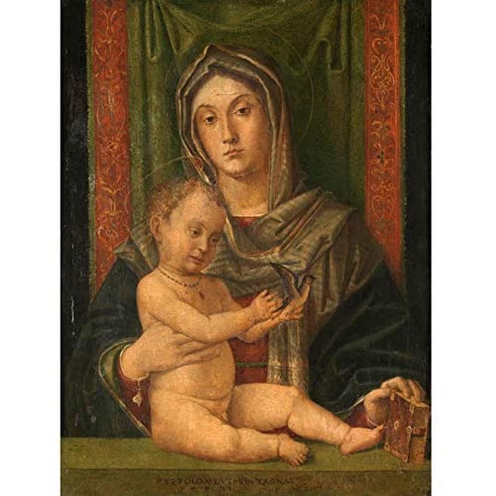 Artery8 Bartolommeo Montagna Virgin And Child Painting Unframed Wall Art Print Poster Home Decor Premium