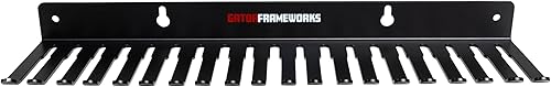 Miniatura 2 de Gator Frameworks Colgador y organizador de cables de montaje en pared con 19 ranuras para cables, rangos de espacios de 5 a 0.354 in