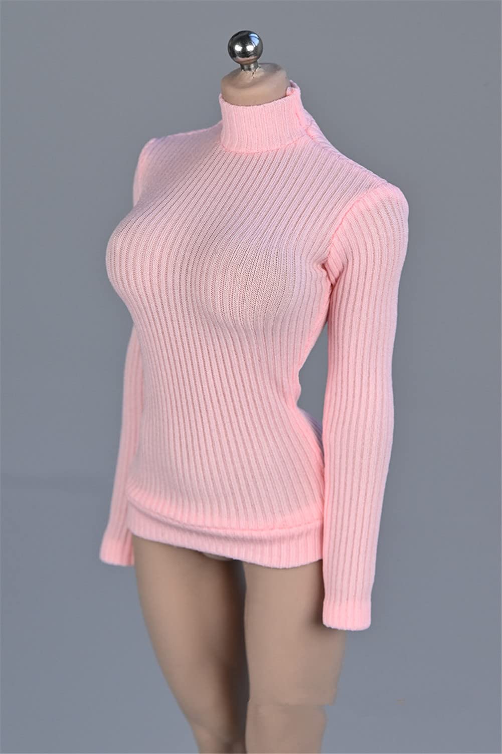 Pull 1/6 vêtement extensible anti-pli pour figurine femme 30 cm