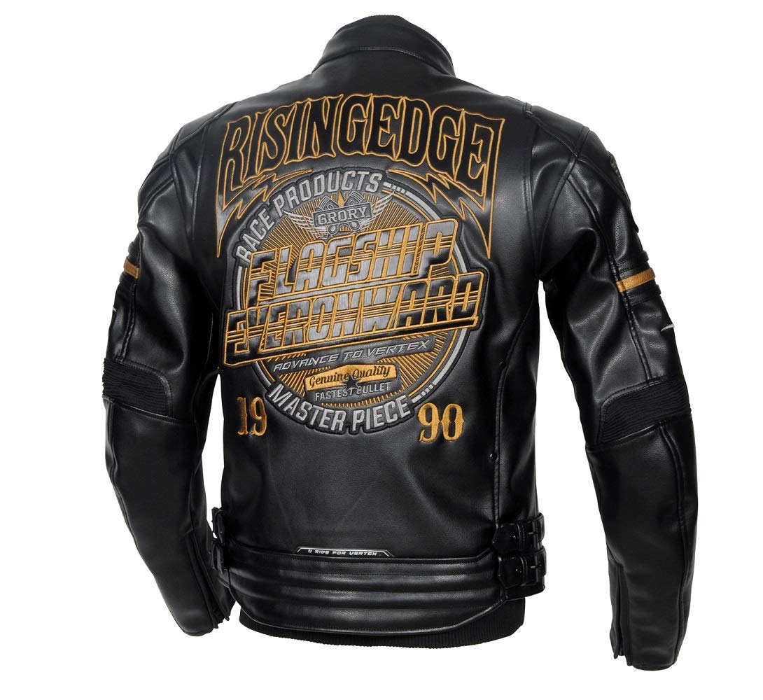 美品 4万 フラッグシップバーテックスPUレザージャケット FJ-W202G フラッグシップ（FLAGSHIP） FJ-W202G バーテックス PU レザー