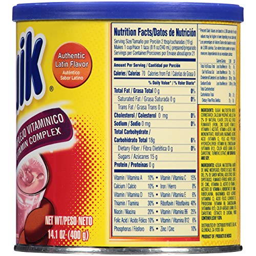 NESQUIK Strawberry Powder Drink Mix 14.1 oz. Canister
