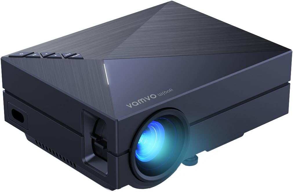 Projector -WiFi Wireless Projector (Including US Warranty), Portable Projector for Home Cinema Theater TV By Vamvo