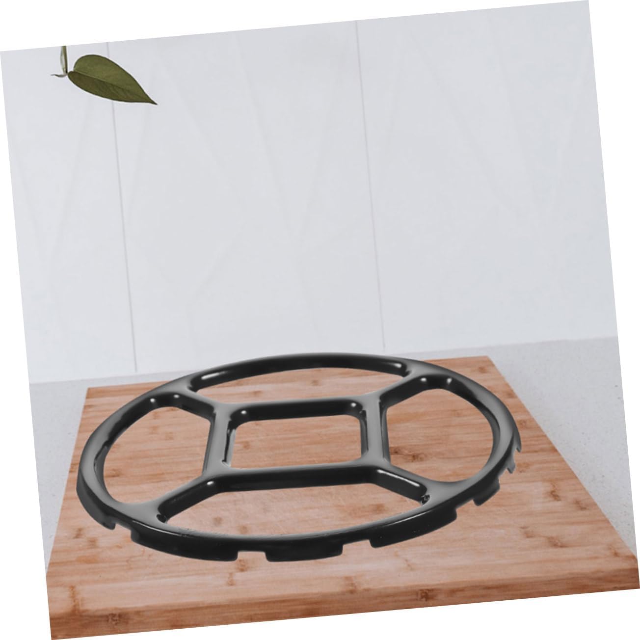 2Pcs Wok Ring Non Slip Gas Stove Bracket for Stable Cooking Surface Versatile Stove Accessories for Pots and Pans for Indoor and Outdoor Cooking