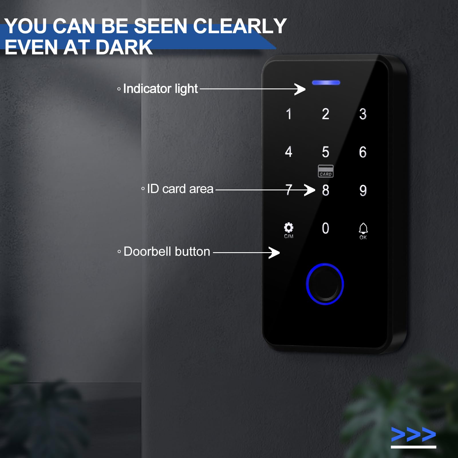 Tuya - Kit de sistema de control de acceso inteligente - Unidad de control de acceso de teclado retroiluminado, bloqueo electromagnético de 180 kg, adaptador de corriente de 12 V/3 A, 10 tarjetas IC
