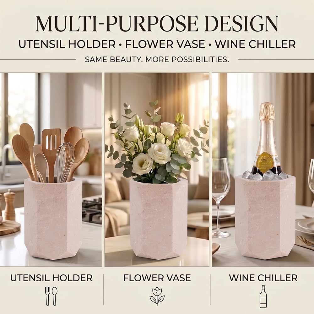 Radicaln Marble Wine Chiller Bucket for 750ml Wine & Champagne Bottles — Amazon image 7