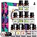 SALKING Ätherische Öle Set,12x10mL 100% Bio Aromatherapie Duftöl GeschenkSet für Diffuser,Lavendel,Rose,Jasmin,Teebaum,Eukalyptus,Zitronengras,Rosmarin,Pfefferminze,Zeder,Zitrone,Grapefruit,Erdbeere