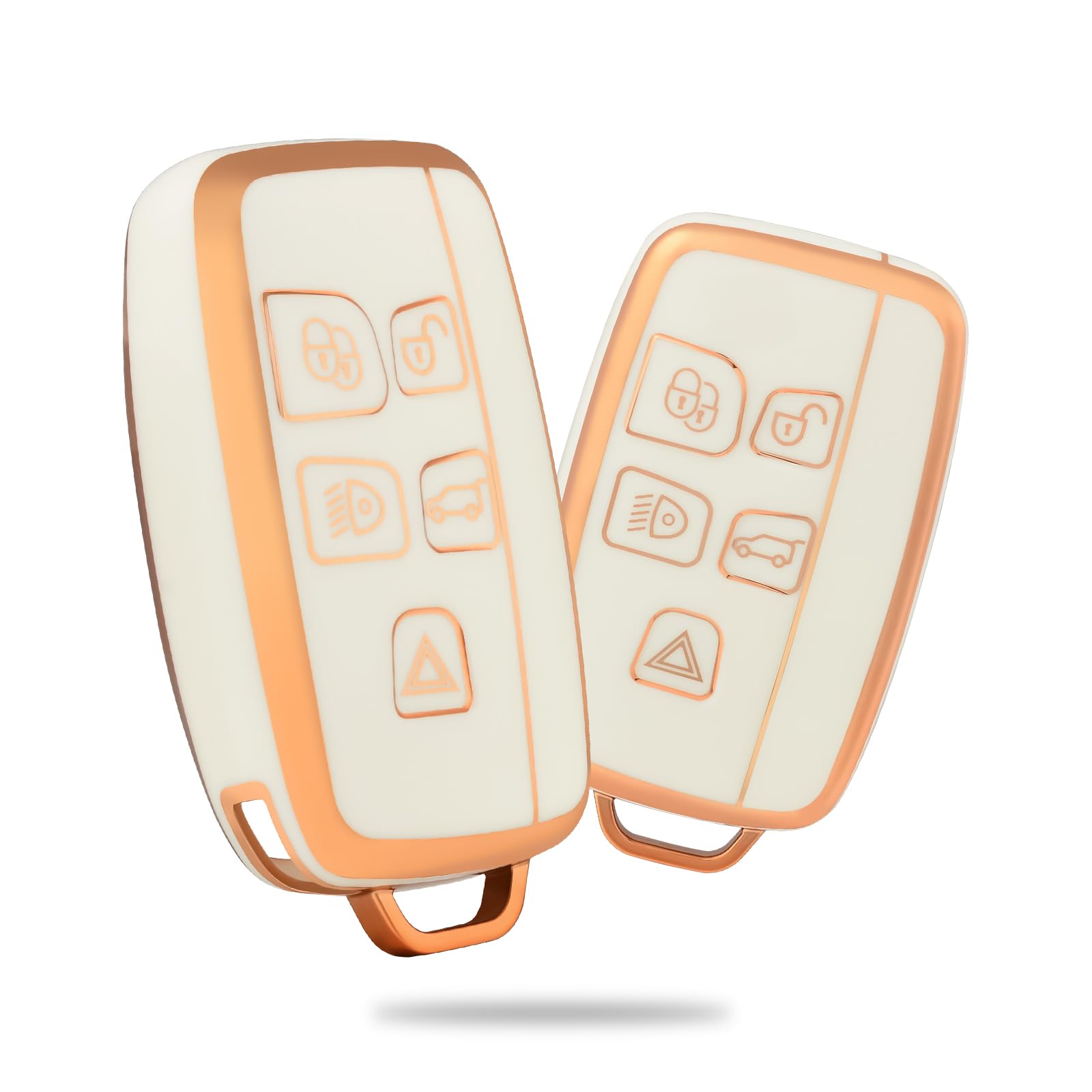 Custodia Chiave Auto Per Land Rover E Jaguar - Guscio In TPU, Antigraffio, 8 Colorii - Foto 7