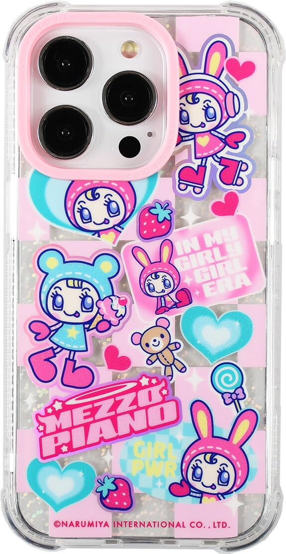 SKINNY DIP×MezzoPiano iPhone16 ケース iPhone 16 Pro Max ケース メゾピアノ キャラクター アイフォン