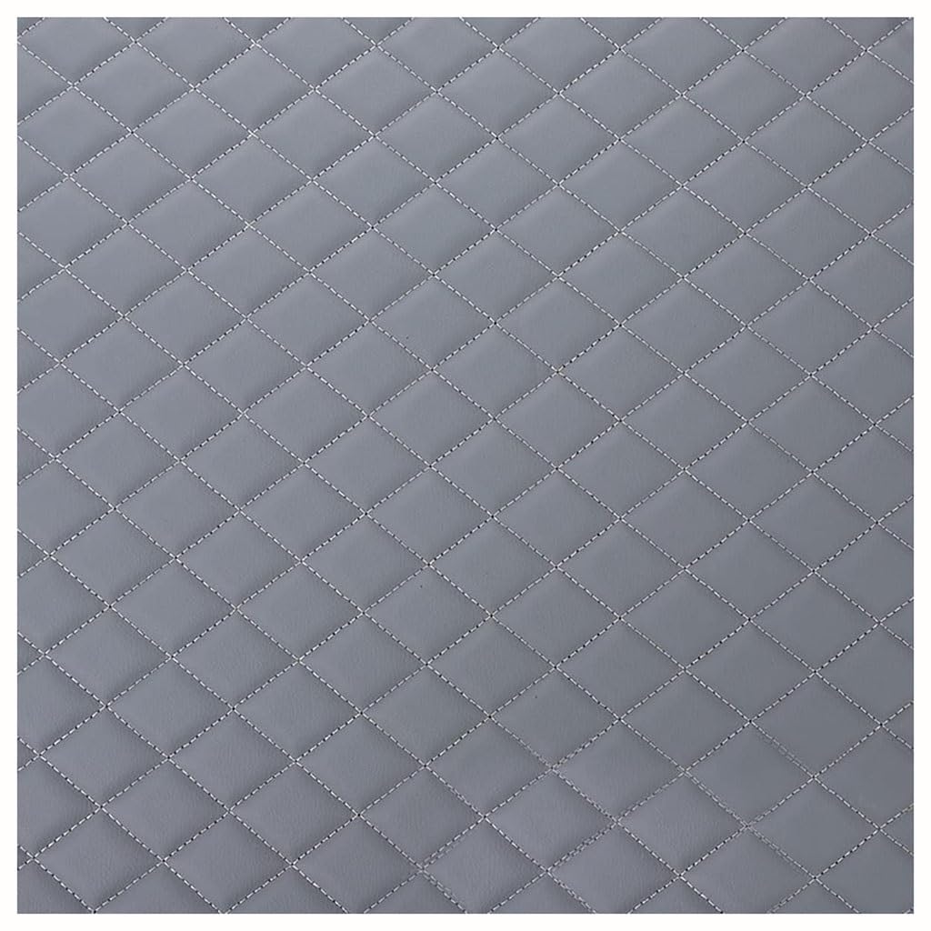 Simili cuir au mètre gris foncé pour réfection de canapé haut de gamme