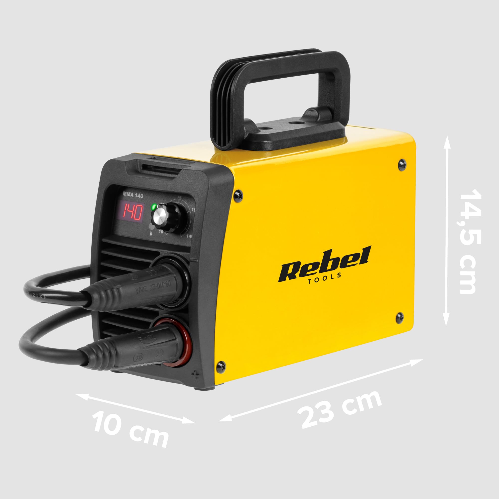 MMA - Soldadora inverter Rebel Compact 140 A LED