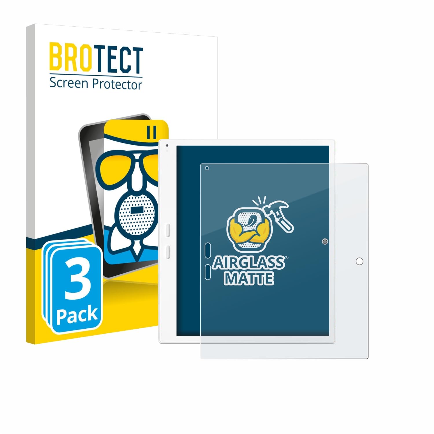 brotect Pellicola Vetro Opaca per Bigme B10 10.3" (3 Pezzi) Protezione Schermo [Anti-Riflesso, Durezza 9H]