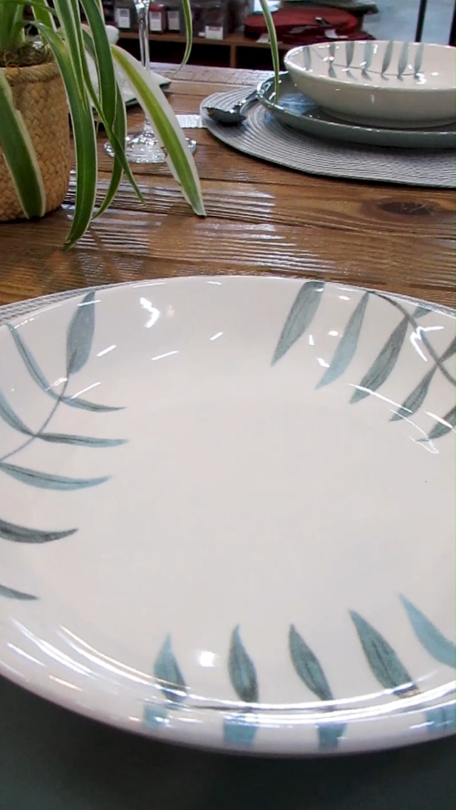 6 Xícaras de Chá com Pires Flat Samambaia | Amazon.com.br