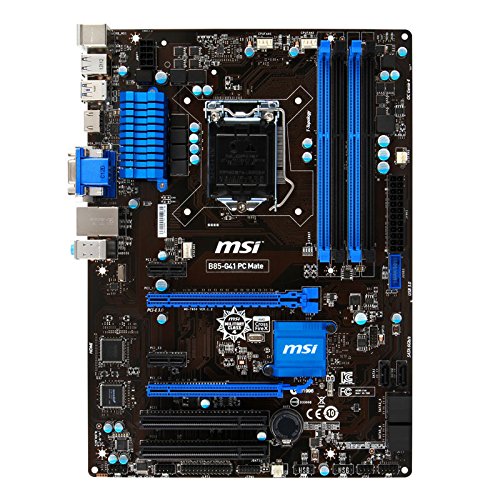Amazon.com: MSI Intel B85 LGA 1150 DDR3 USB 3.1 ATX Motherboard