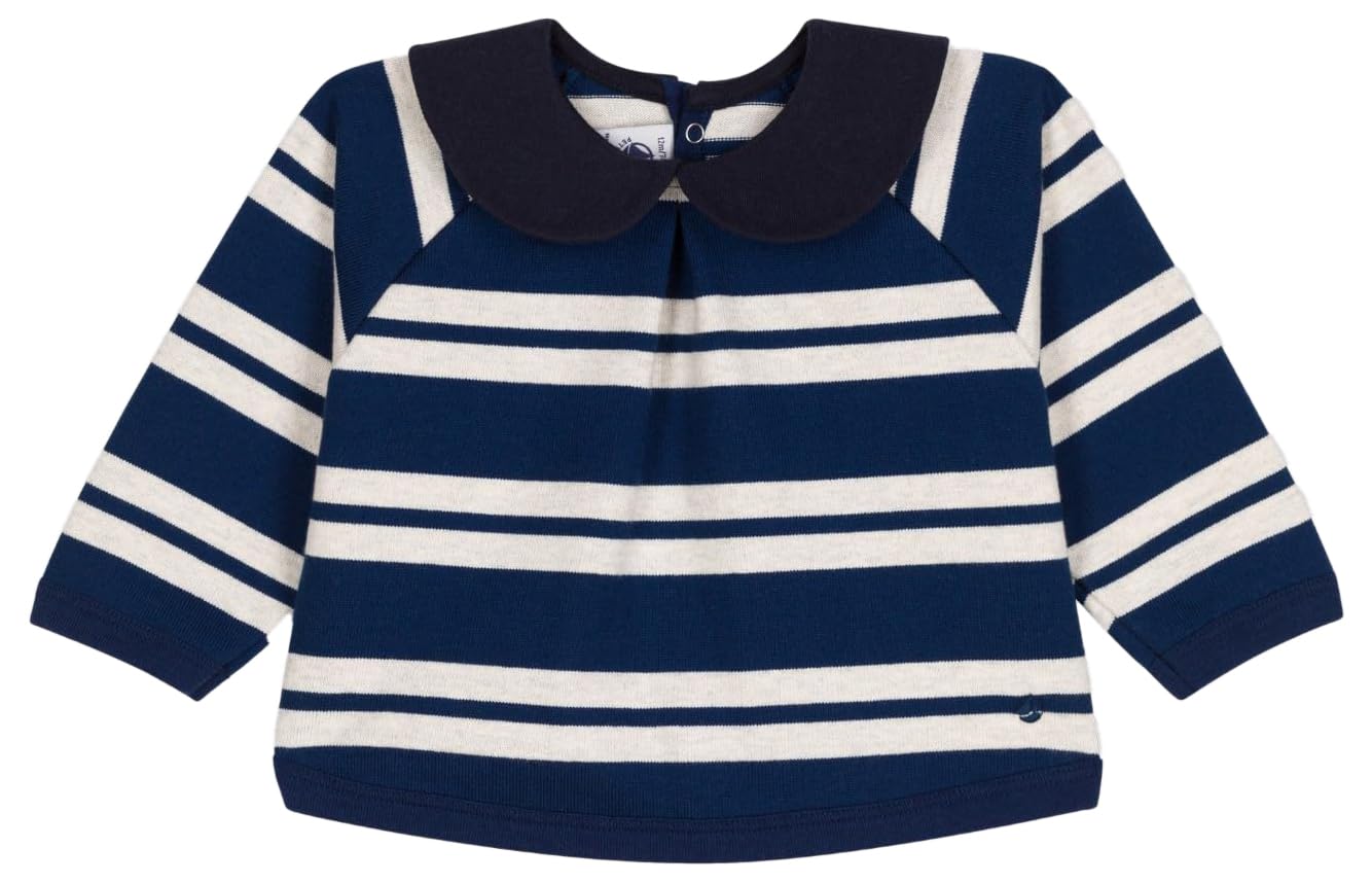 Petit Bateau Sweatshirt Manches Longues Bébé Fille