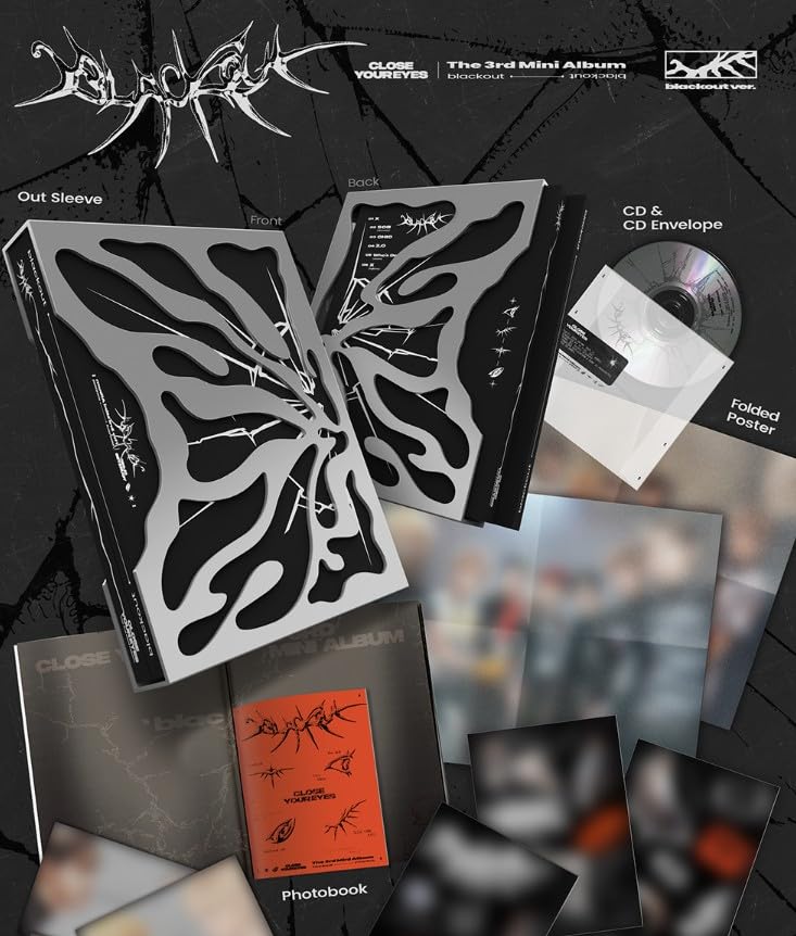 Amazon.com: CLOSE YOUR EYES blackout [blackout Ver.] 3rd Mini
