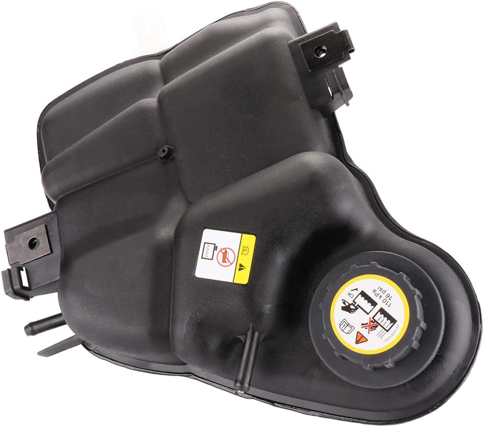 SCITOO Front Engine Coolant Reservoir Bottle 603-217 Coolant Overflow Tank with Cap Fits For 2000-2005 For Ford Excursion 2003-2007 For Ford For F-250/350/450/550 Super Duty 3C3Z8A080AE