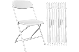 10 Pack Party Folding Chairs