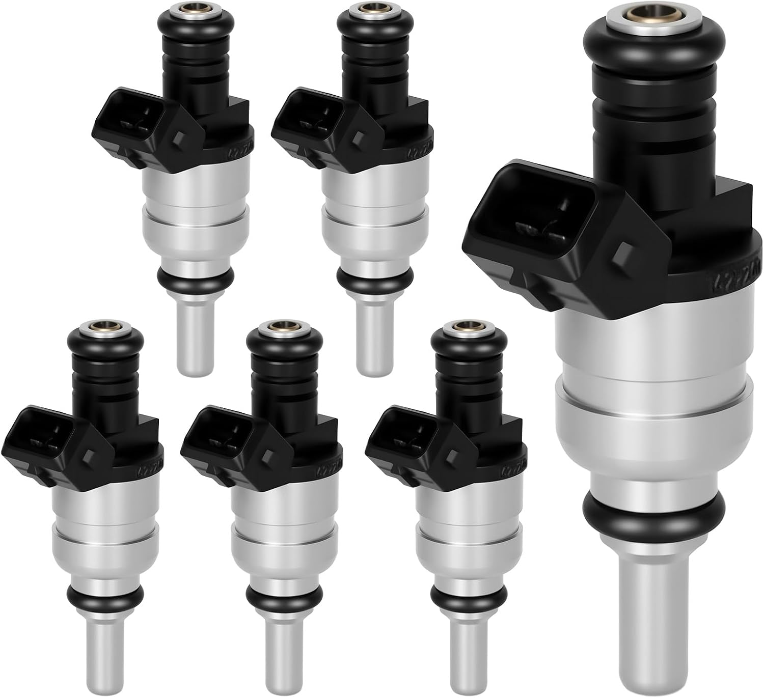 1998-2005 Fuel Injectors Fit for BMW 328i 320i 323i 325xi 328Ci 525i 528i Z3 Z4 X3 1998 1999 2000 2001 2002 2003 2004 2005 2.5L 2.8L, Replace 1427240 1439800 FJ663