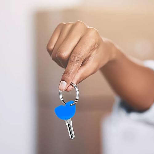 Miniatura 4 de BESPORTBLE Paquete de protección de llave de motocicleta de silicona, 3 fundas para llaves remotas para accesorios de llavero, resistente al polvo y