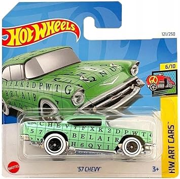 Hot Wheels Tekli Arabalar 57 CHEVY HTD56