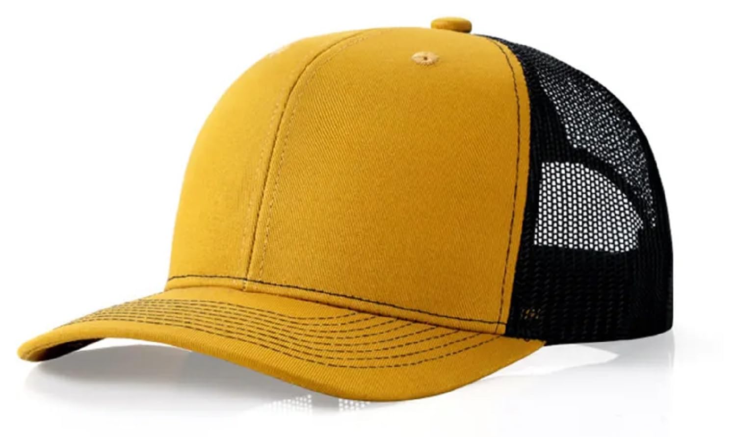 Zacharias Men's Cotton Blend Halfnet Solid Trucker Baseball Cap hnc-01 (Free Size_Pack of 1)-picture-15