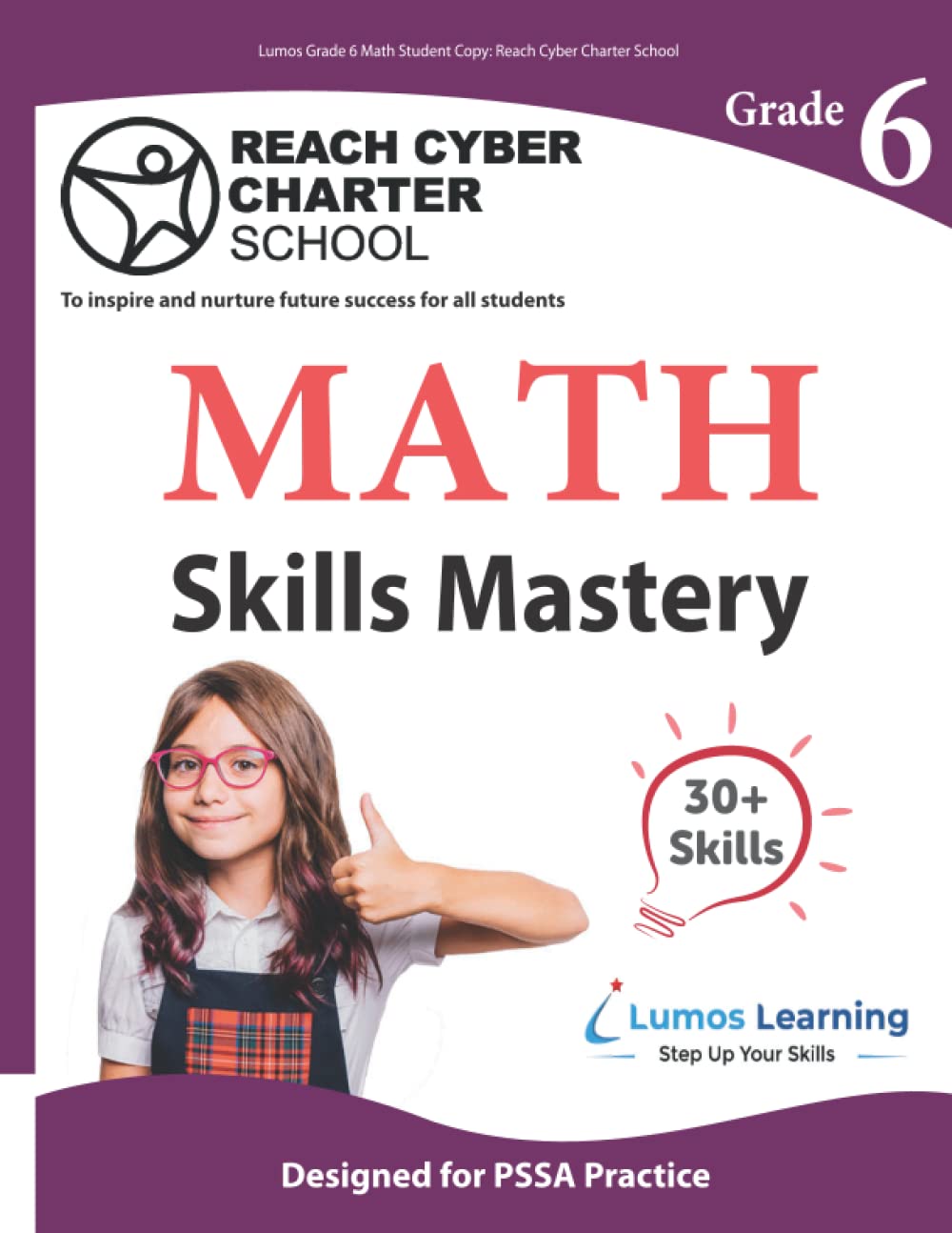 Lumos Grade 6 Math Student Copy: Reach Cyber Charter School