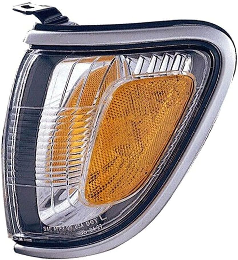 Silver Trim Replacement Corner Light Lamp Left for Toyota for Tacoma 2001-2004 Driver Side 1000513