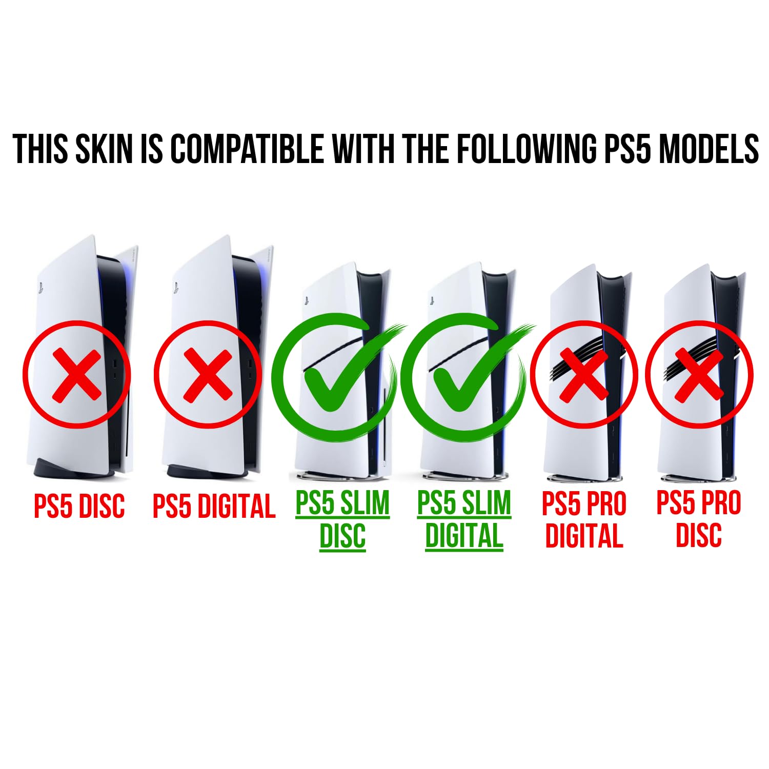 MaD Vision® Extra-Durable Skin Kit per PlayStation 5 (PS5) Digital Slim e Digital Slim | Set di Pellicole Adesive in Vinile Opaco per la Console e 2 Controller - per Anime|OnePiece Design