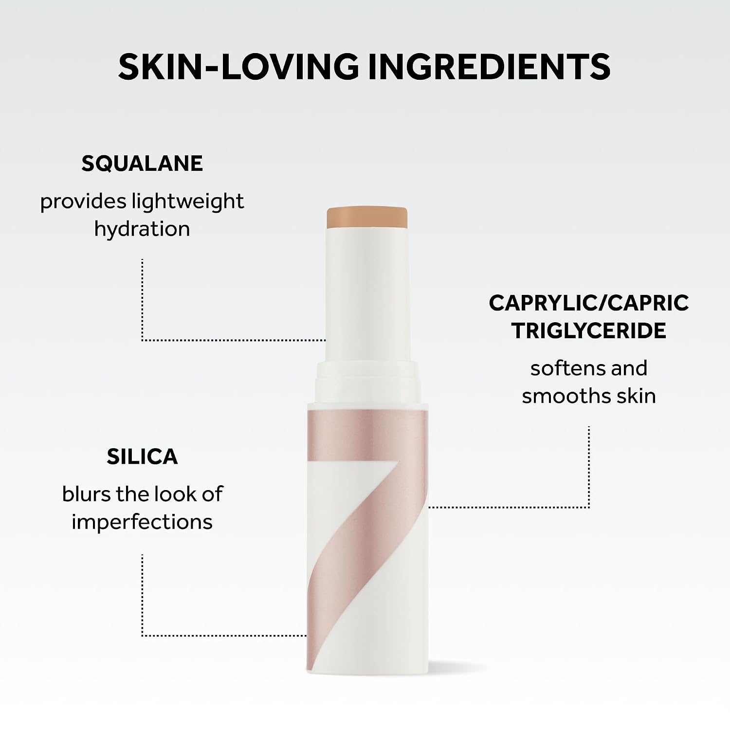 No7 Stay Perfect Foundation Stick - Long-Wear Cream Foundation with Medium, Buildable Coverage - Enriched with Squalene for a Hydrating, Non-Drying & Dewy Finish - Latte (10g)