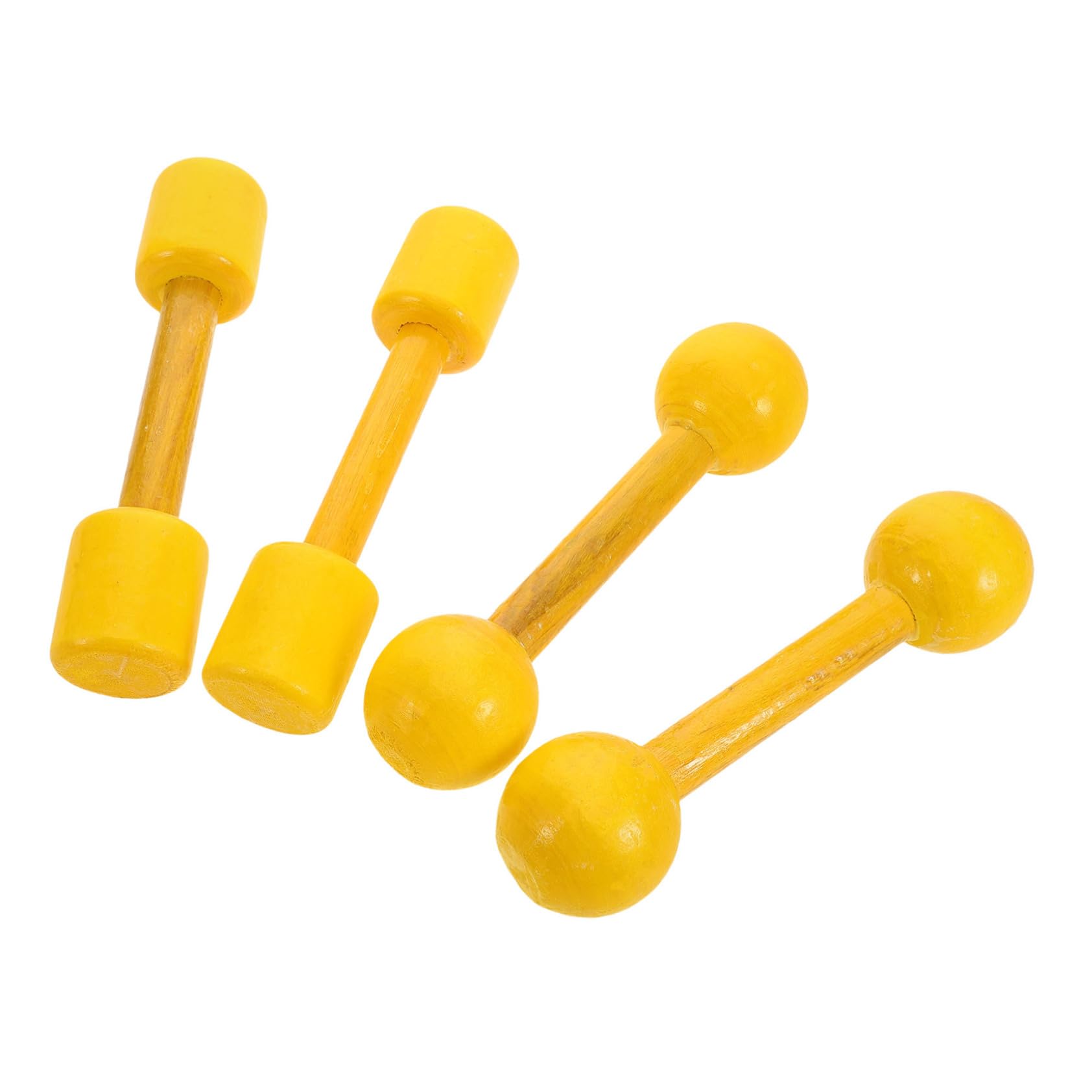 VANZACK 4pcs Dumbbells Weights for Early Educational Exercise Fitness Activities Designs
