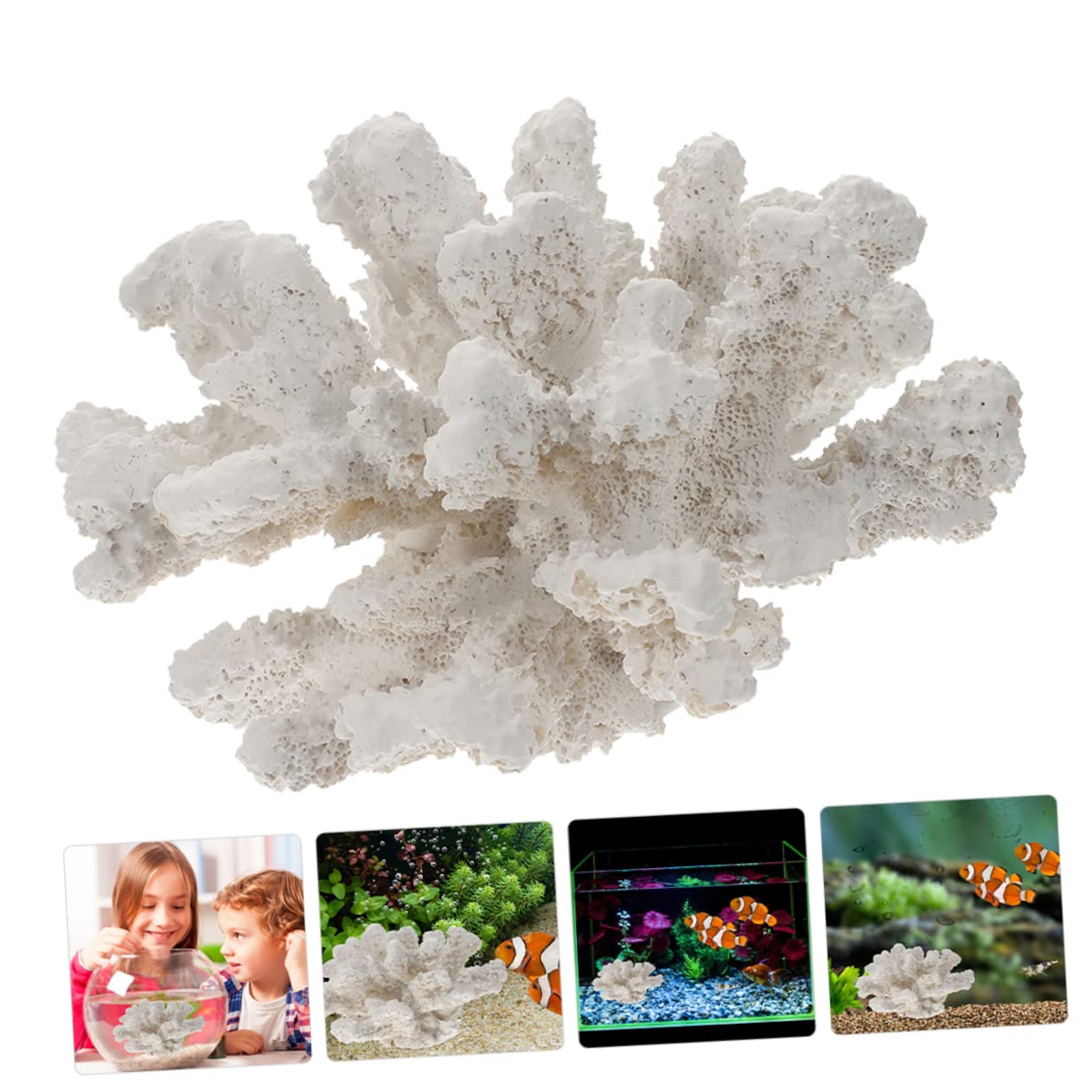 POPETPOP Decoración De Acuario Adornos De Coral De Resina Decoración De Pequeño