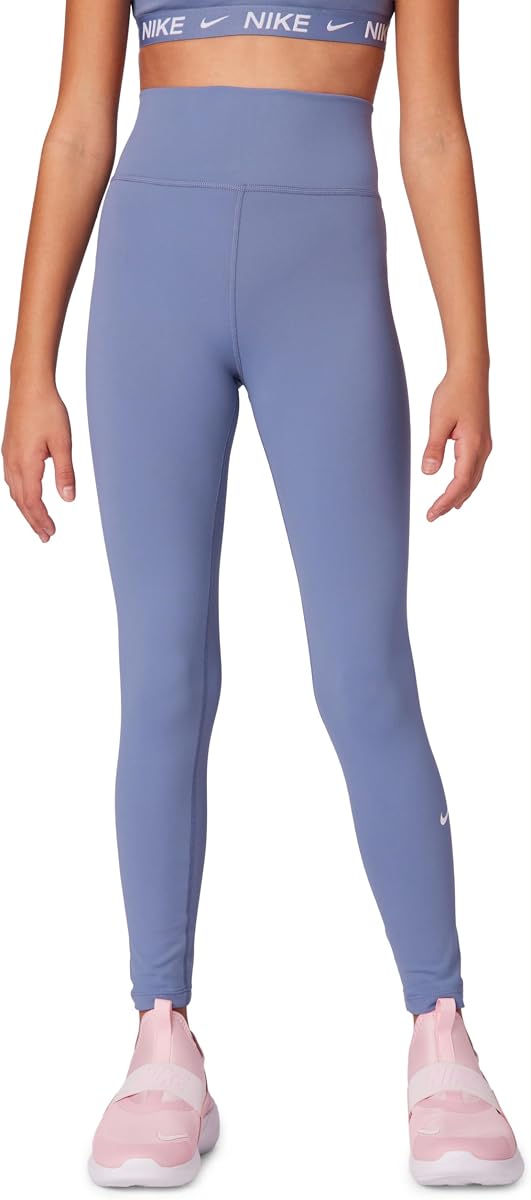 Leggings de talle alto Nike One Dri-FIT para niña