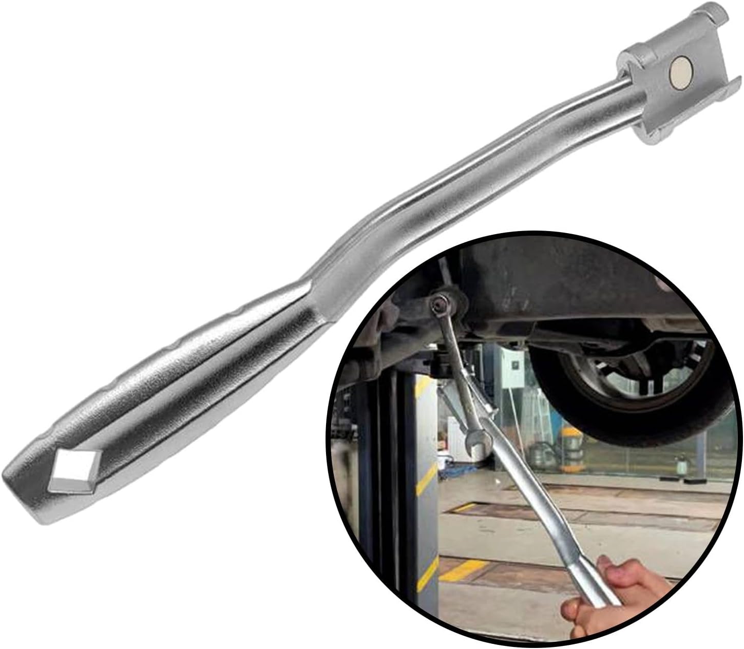 トルクアンプアダプターレンチエクステンダー 工具延長バー チromeモリブデン鋼製 多用途携帯用 for ガレージメカニックとの互換