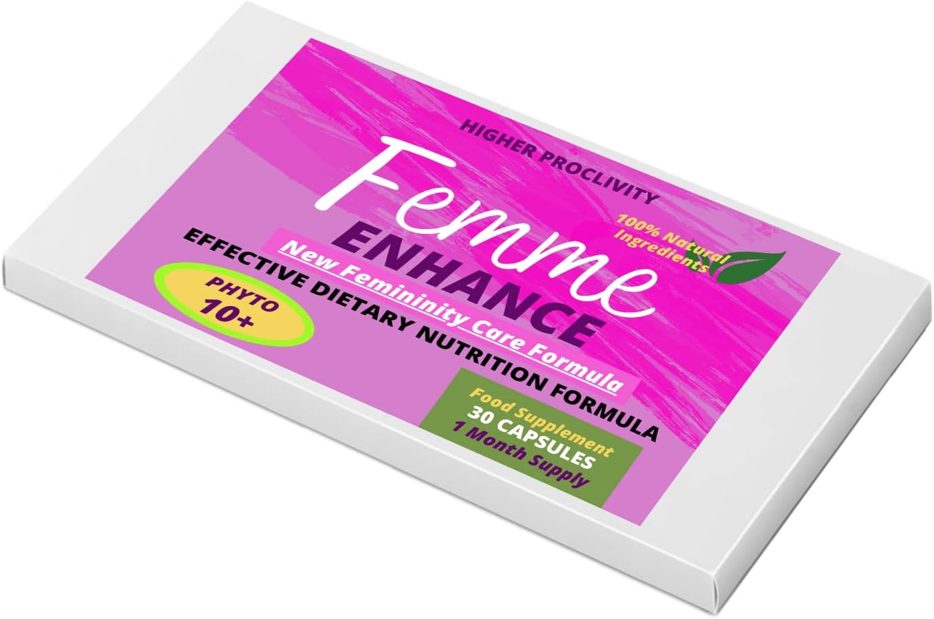 Strong Phytoestrogen Pills, for Breast Enlargement Facts - Check The Pack, 100% Guaranteed - Women Must Measure at The Same time During Their Cycle. for All Genders. 30 Capsules