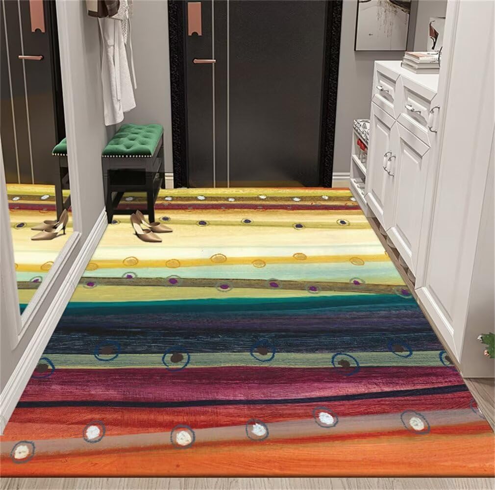 Tapis facile à nettoyer et résistant pour salon moderne 200x200