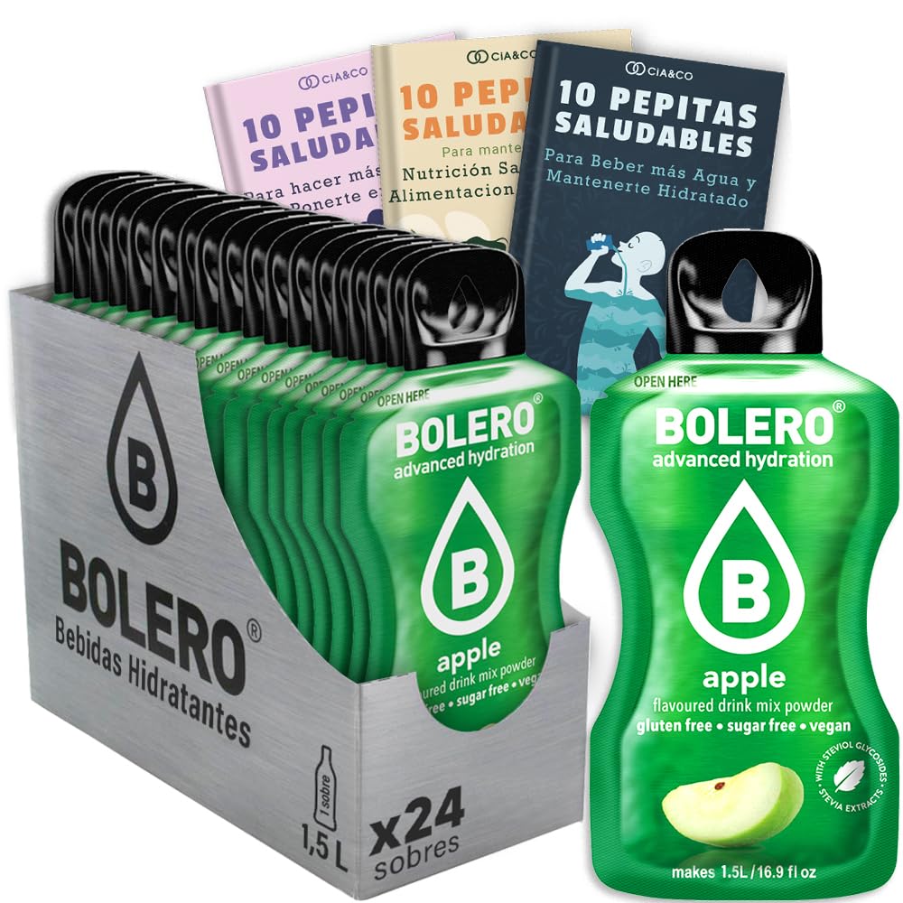 24 x Bebida Bolero COLA Hidratante Sin Azucar (24x9 grs) + 30 Pepitas Saludables para una vida más sana by Cia&Co — view 192