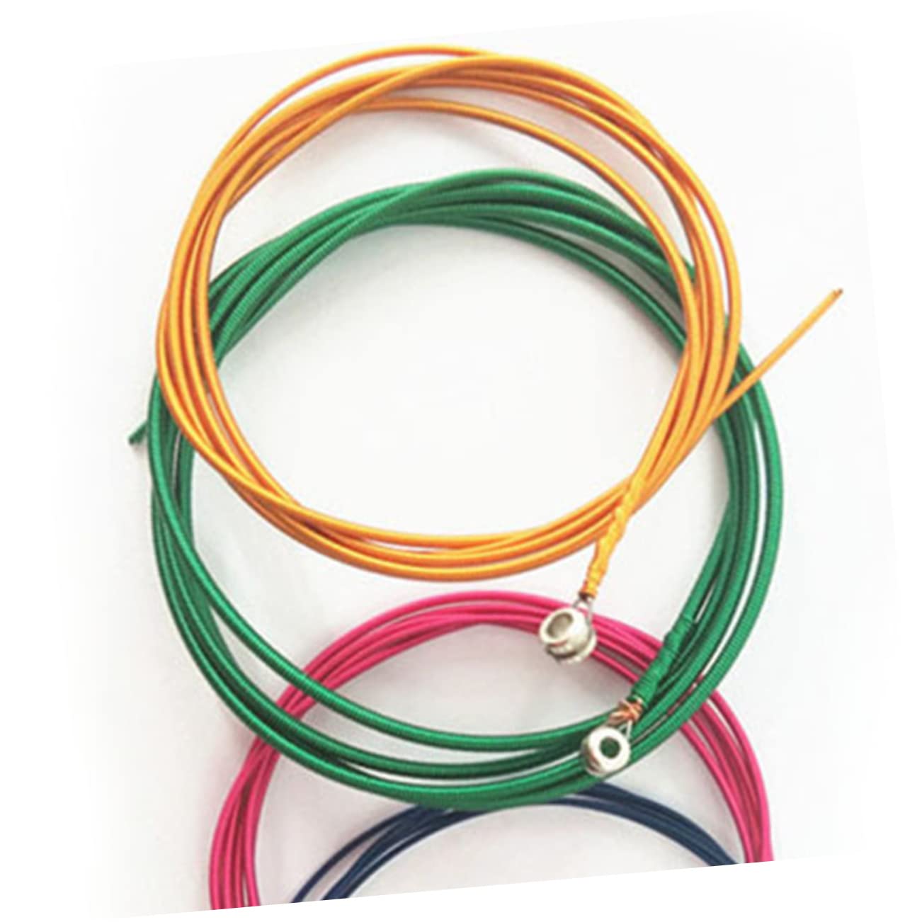 ibasenice 12pezzi Corde Per Basso Elettrico String Set Da Inossidabile Facilità Di Sostituzione Suoni Ricchi e Morbidi Accessori Per Musicisti Principianti