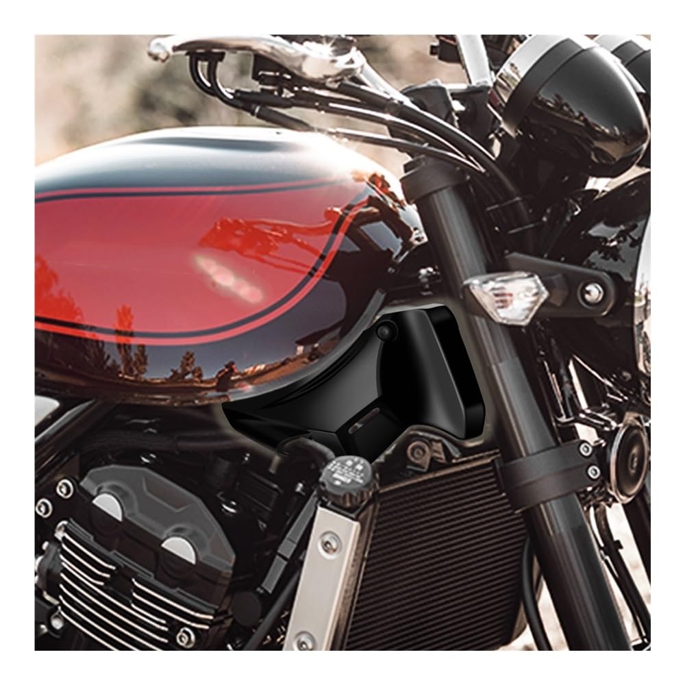 Aletas carenado Tipo alerón Cubierta Lateral Tanque Combustible Delantero Motocicleta Carenado Gas Protección Panel Lateral para Z900RS SE 2024 2018-2024 | Black