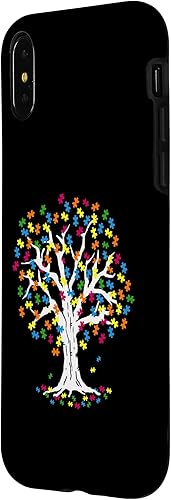 Miniatura 8 de Funda divertida para iPhone 12 Mini Tree of Life para el mes de concienciación sobre el autismo