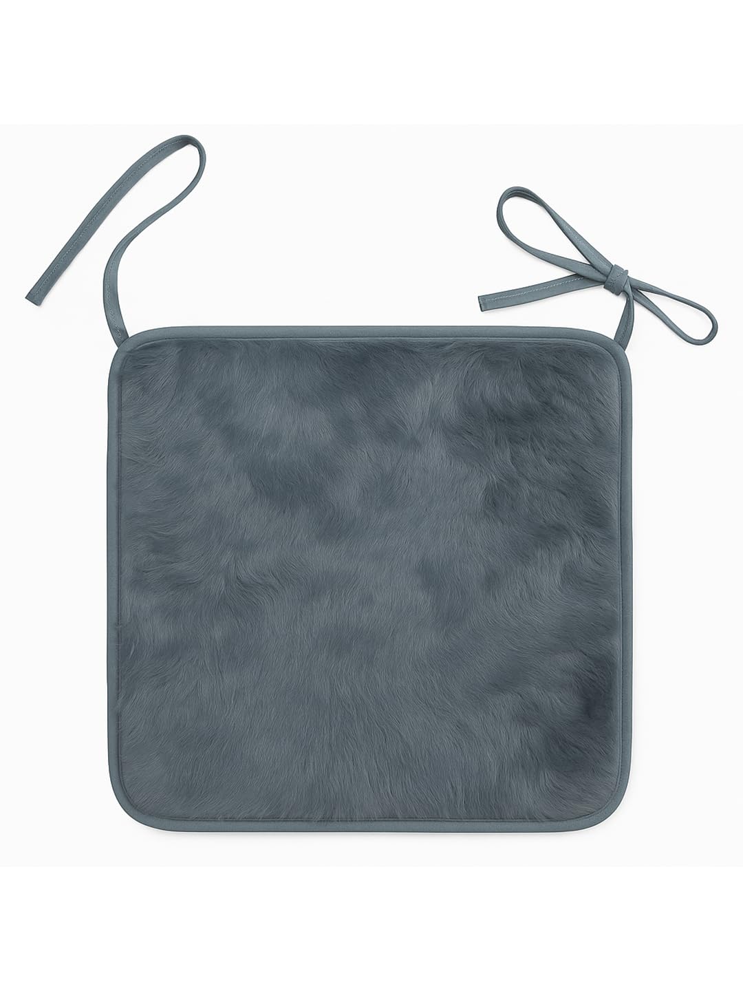 Cortina Chair Pads Slip Non Skid Square 16" x 16" Seat Cover, 6 Pack (Grey) 4