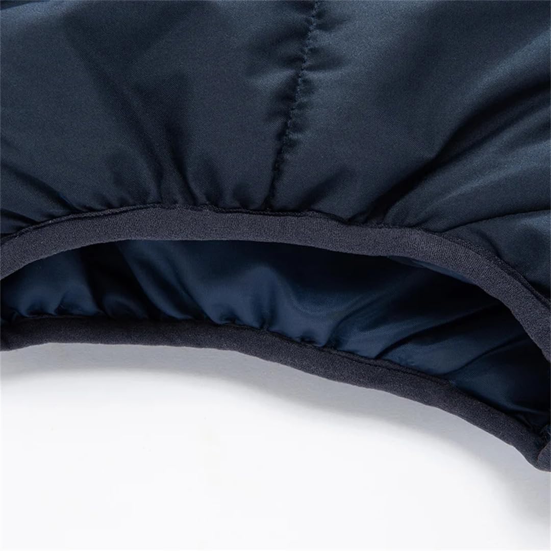 Moda uomo caldo gilet casual senza maniche cotone cerniera risvolto collare gilet