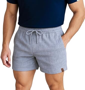 Short Linho Masculino Premium | Básico Estiloso Mauricinho com Bolsos – Make Peace