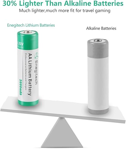 Miniatura 6 de Batería de litio AA, 3000 mAh, 1.5 V, doble A, batería de litio para cámara Blink, timbre, cerrojo de bloqueo inteligente, sistema de seguridad no