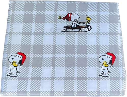 Berkshire Snoopy Woodstock - Juego de sábanas para cama de matrimonio diseño de cacahuetes