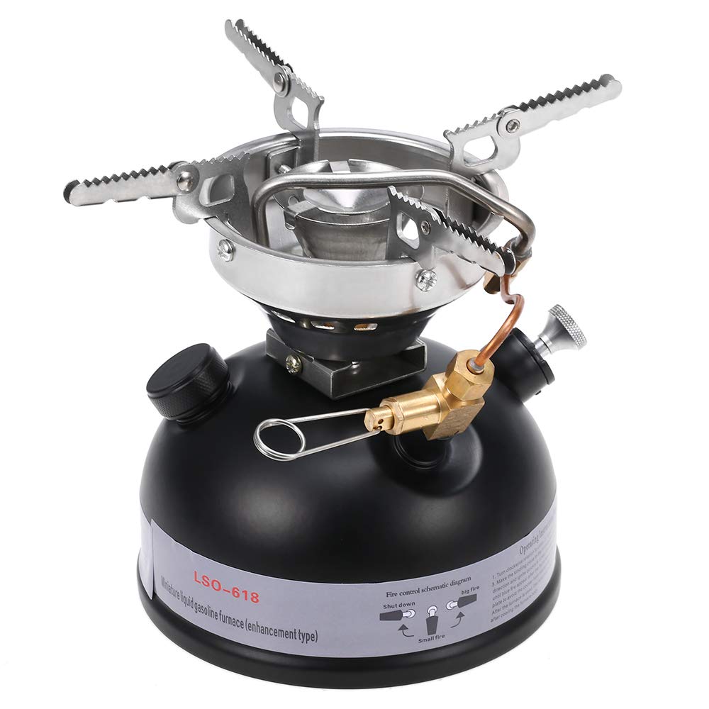 Réchaud multifonction portable pour camping, randonnée, randonnée, compact, léger, solution de cuisson polyvalente pour les aventures en plein air