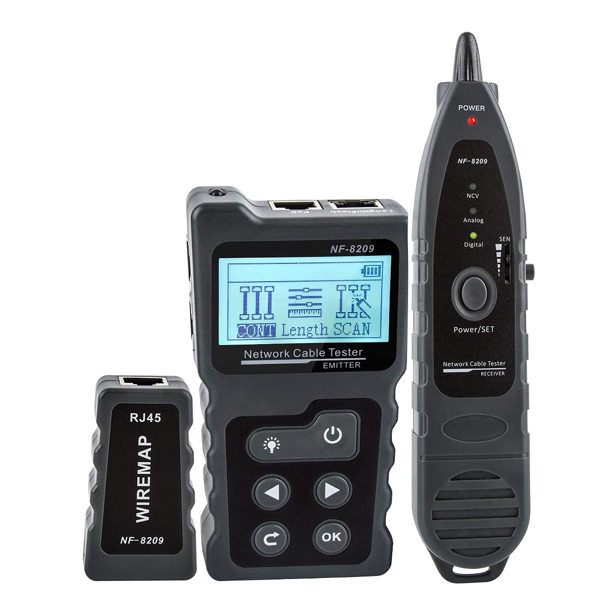 Buy NOYAFA NF-8209 Advanced Network Cable Tester Multifunction Wire ...